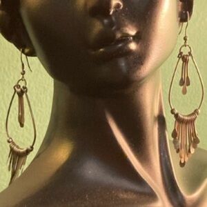 Vintage Y2K Tribal Bellydance Industrial Earrings